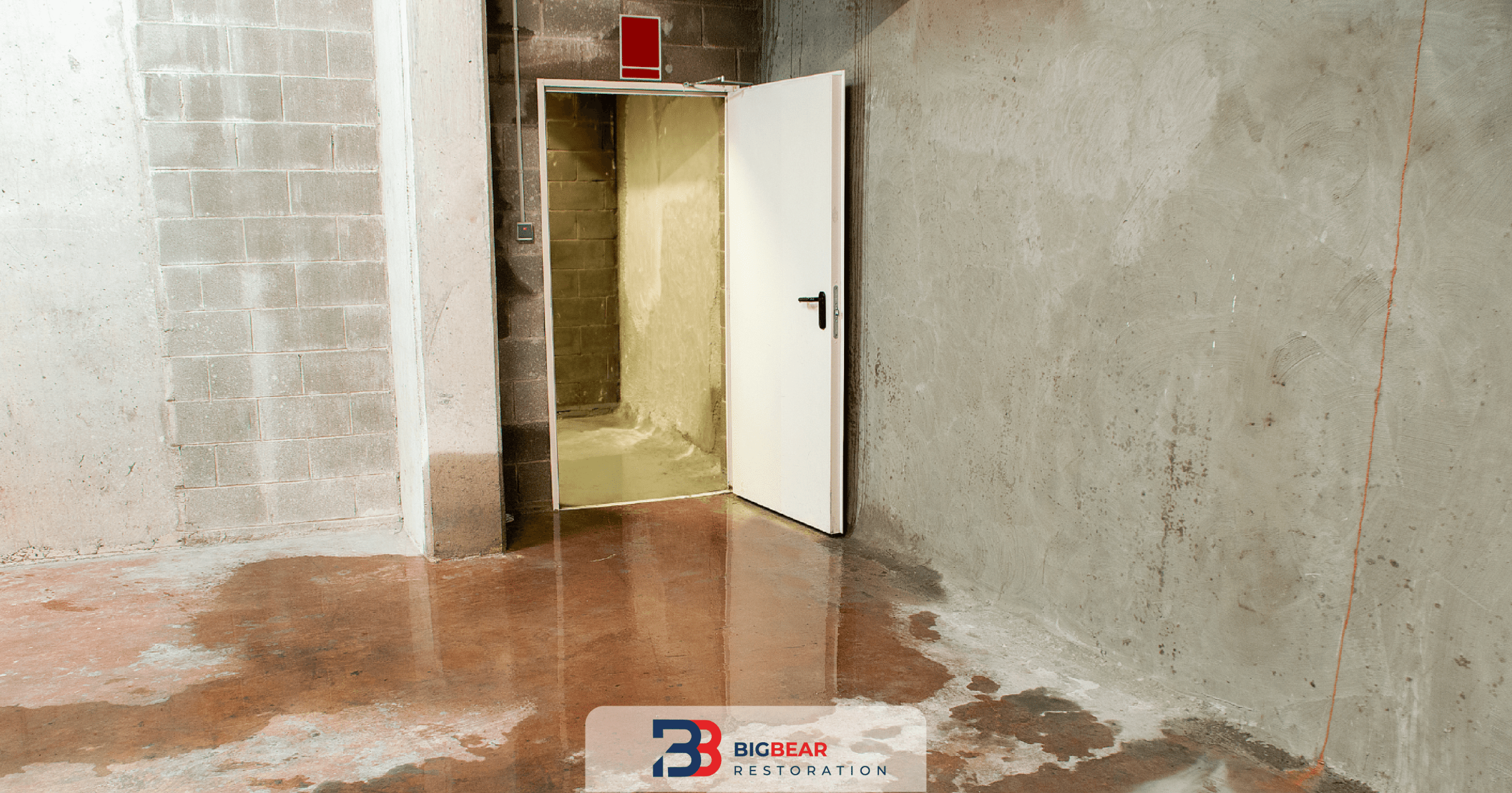 House with water damage